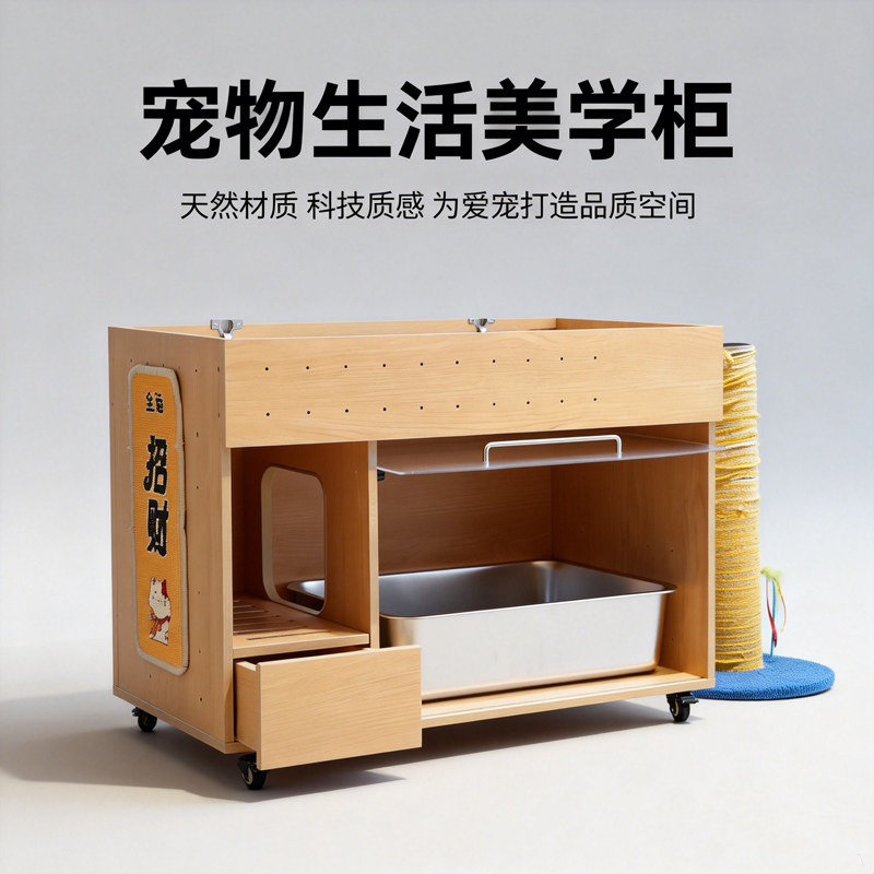 实木宠物柜猫厕所储物柜半封闭猫砂柜室内柜子猫窝防带漏砂防臭,宠物/宠物食品及用品,宠物柜/宠物茶几/宠物凳,淘宝优惠券,粉丝福利购,淘宝优惠卷