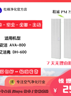 美国RGF艾洁弗AVA-800空气净化器过滤网 防疫级滤芯