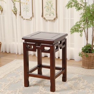 小方凳中式实木凳子家用原木榫卯结构餐桌椅加餐椅整装木凳古筝凳