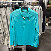 Nike 345 HV2181 耐克 男子春秋运动跑步训练速干透气半拉链长袖