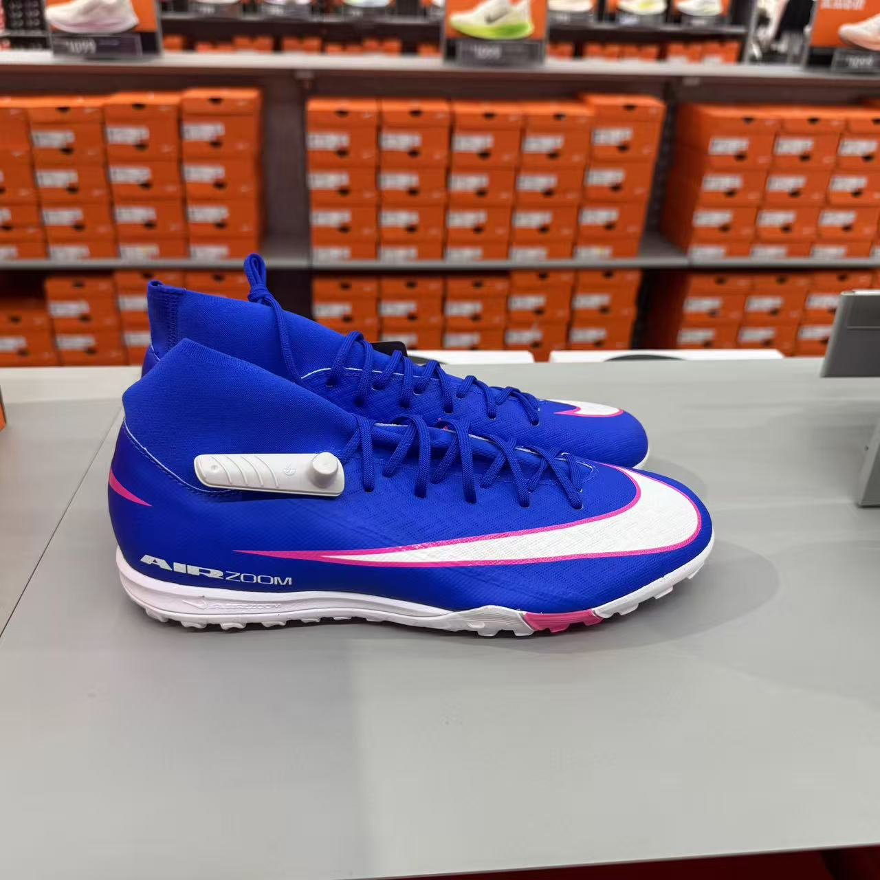 Nike SUPERFLY10 刺客中端TF碎钉人草足球鞋 FQ8331-446-301-600