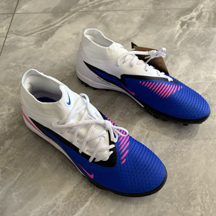Nike/耐克 Phantom 6 TF 暗煞高帮中端碎钉人草足球鞋 HQ2277-446