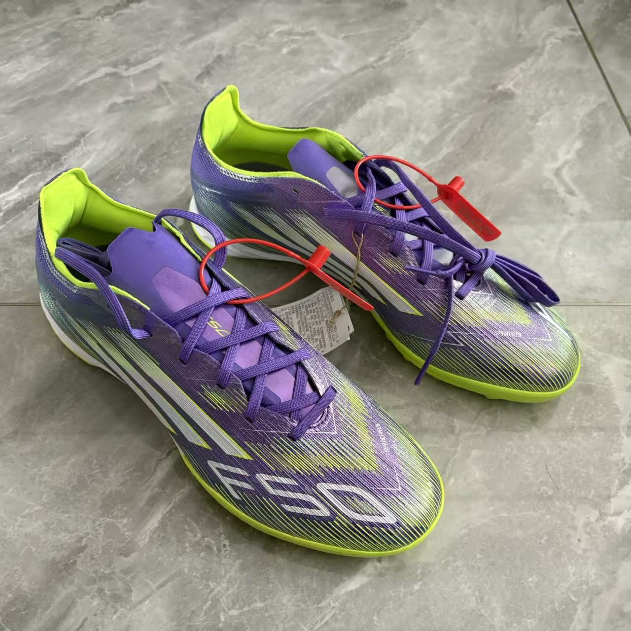 Adidas/阿迪达斯 F50 PRO TF 次高端碎钉人草足球鞋 JH7665
