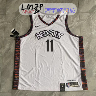 Nike/耐克 NBA 布鲁克林篮网 城市限定欧文球迷版球衣 AV4622-102