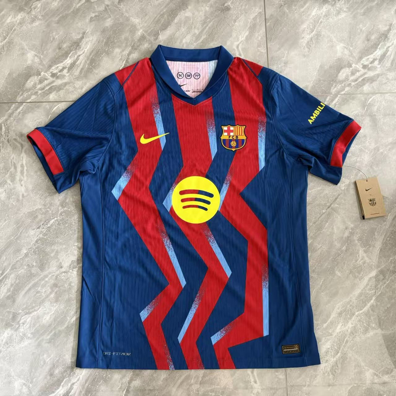 刺客体育 Nike 巴塞罗那25-26赛季客场球员版足球服 FZ1311-432