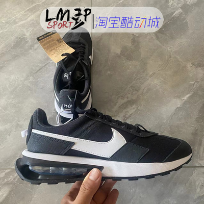 耐克男子跑步鞋减震黑武士
