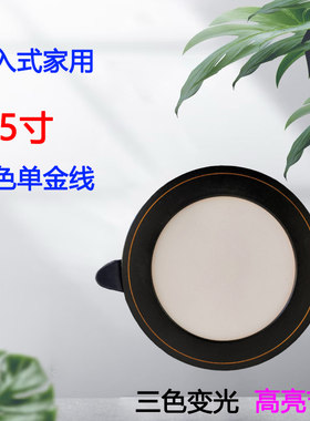 嵌入式6.5/7.5cm客厅吊顶灯