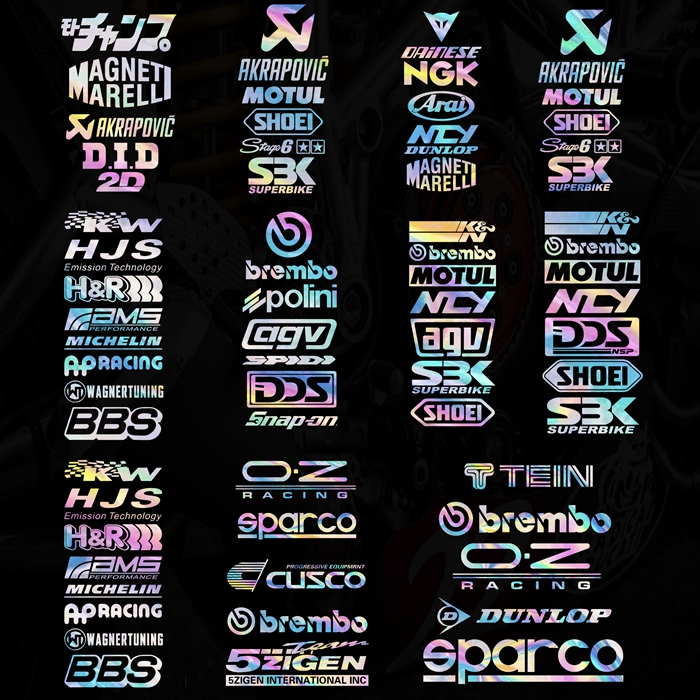 摩托GP赞助商装饰贴纸Tma