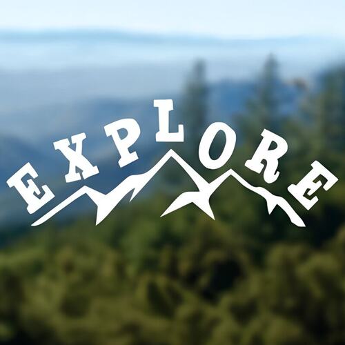 EXPLORE探索山峰个性创意