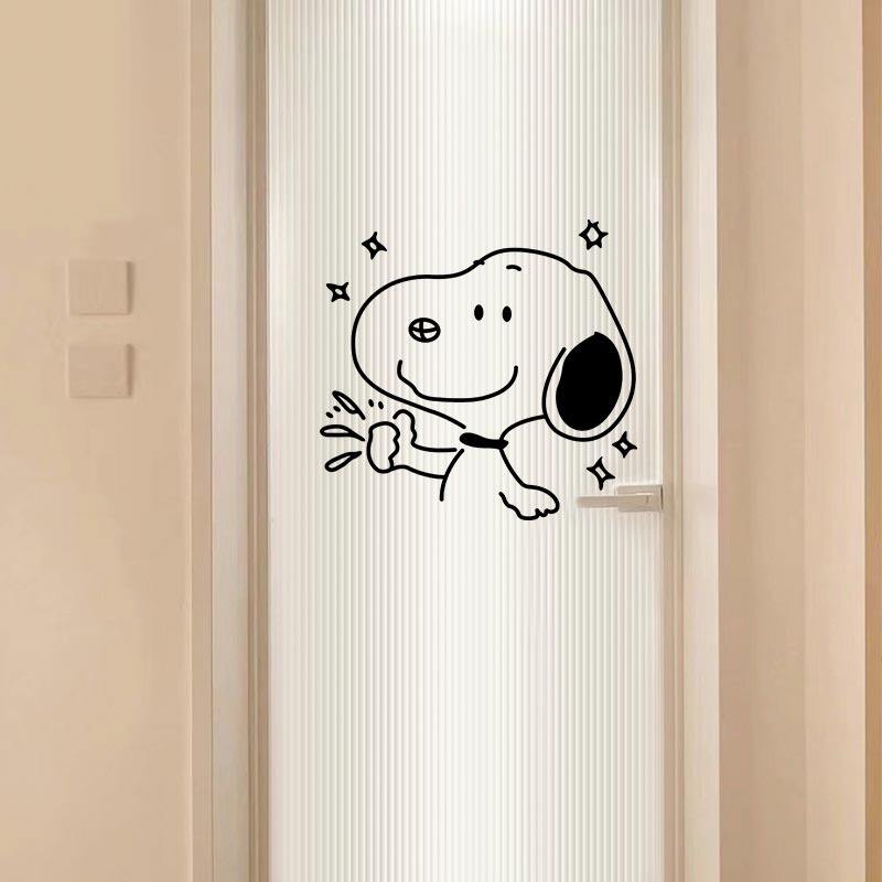 ins网红oopy图案卡通墙贴