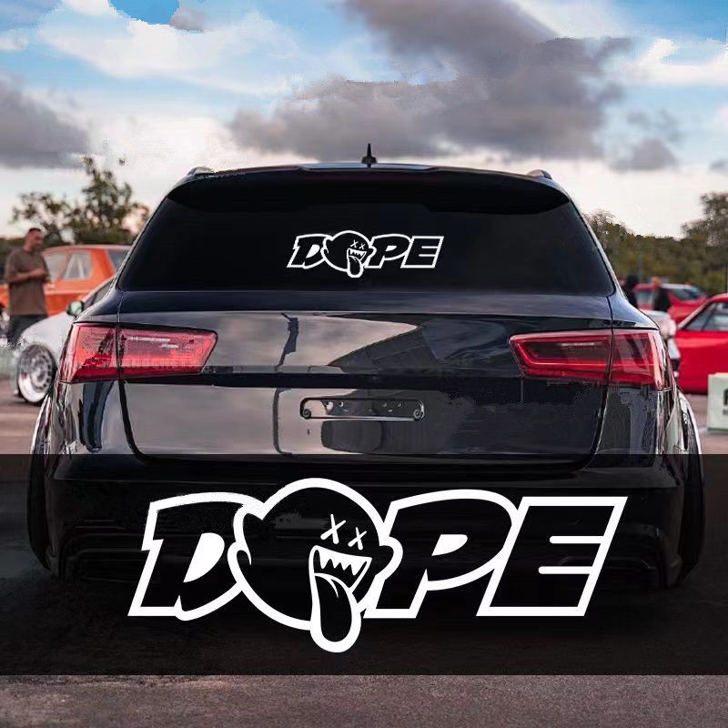 DOPE酷毙马里奥幽灵车贴