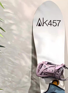 AK457 滑雪板个性创意汽车电动摩托车PVC车窗滑板贴PVC三角窗贴纸