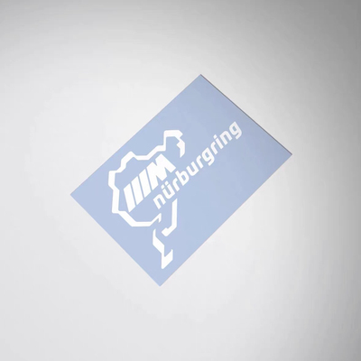 BMW M nurburgring decal sticker宝马纽博格林赛道车贴纸车贴花