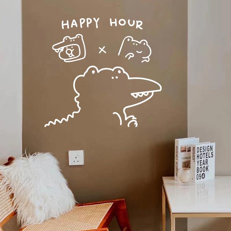 happyhour小恐龙可爱卡