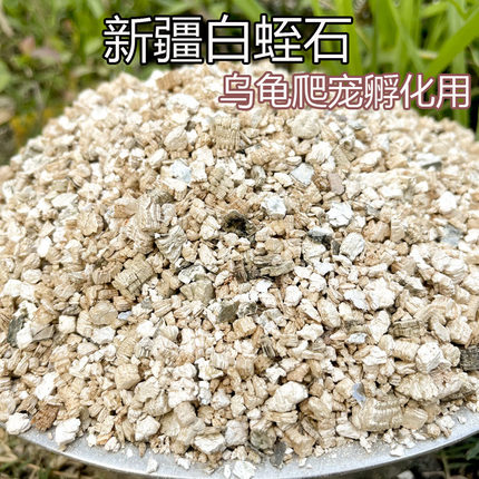 龟蛋孵化蛭石新疆白蛭石黄蛭石蛇蛋蜥蜴蛋乌龟受精蛋孵化垫材保湿