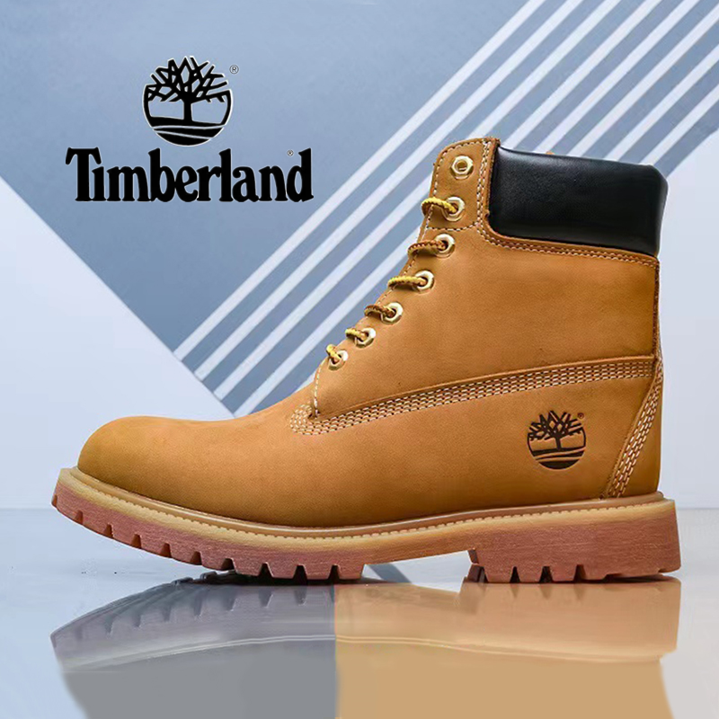 Timberland添柏岚经典大黄靴男女款防水踢不烂高帮户外休闲10061W