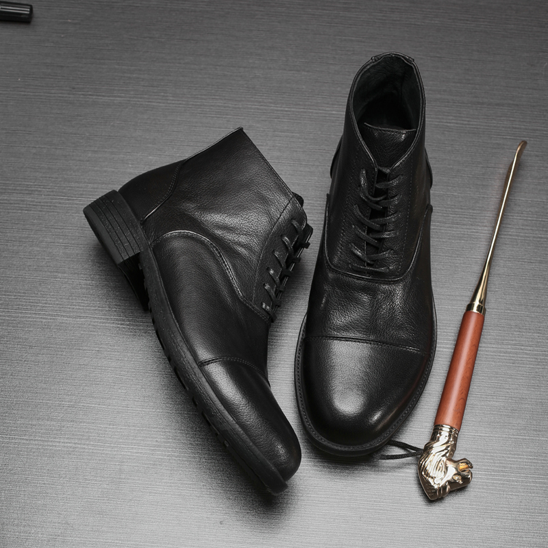 男士高帮靴子男VoguHomme