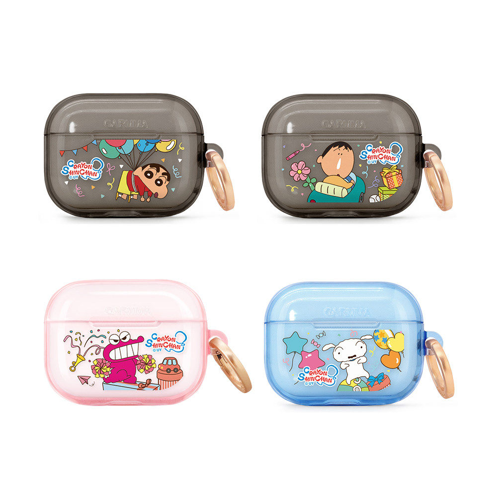 新款正品蜡笔小新巧克比小白适用苹果Airpods pro3代卡通保护套情侣款耳机盒包磨砂透明防摔壳带挂钩壳女,3C数码配件,耳机保护套,淘宝优惠券,粉丝福利购,淘宝优惠卷