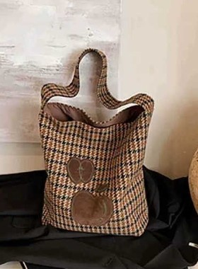 SK-82671-红糖棕女士小众经典款包