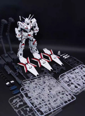 现货 神兽模型 2201 老灯组版 MGEX独角神兽独角兽国创拼装模型