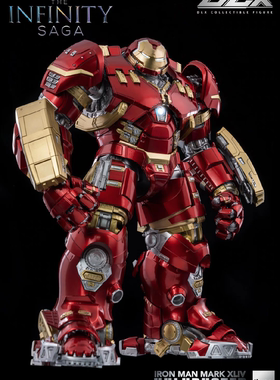 预售Threezero DLX钢铁侠 Mark 44反浩克装甲 3Z0248再版可动模型