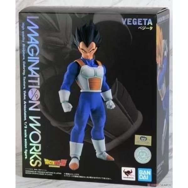 万代IMAGINATION WORKS 1/9可动手办系列龙珠包胶布衣 IW 贝吉塔