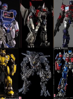 THREEZERO变形金刚3A外传DLX大黄蜂闪电擎天柱声波天火围城威震天