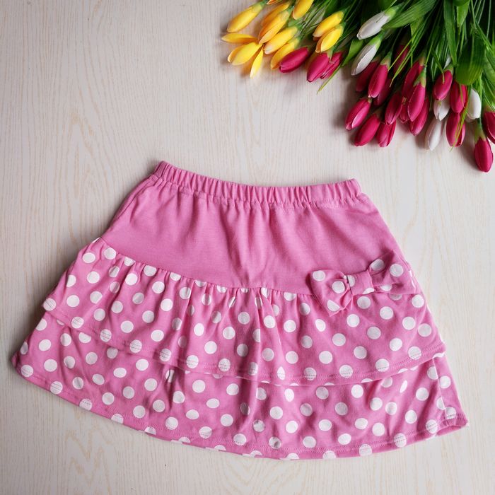 thumbnail for Original foreign trade Japanese and Korean tail goods girl skirts, children's short skirts, cotton skirts, little girls, princesses, bows, children's clothes