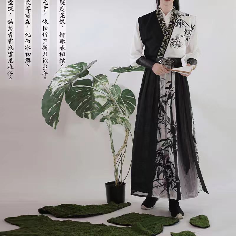 出租古装汉服男中秋节目演出