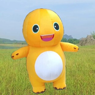 出租奶龙充气人偶服装双风机大型活动演出公司开业年会元旦晚会