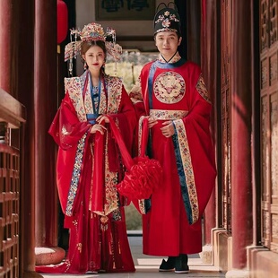 出租宋制汉服婚服凤冠霞全套中式婚礼新娘结婚礼服古装嫁衣租赁