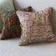 清仓印度进口波西米民族风民宿棉混纺沙发装 饰方抱枕靠垫靠枕腰枕
