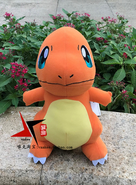 宠物小精灵宝可梦Charmander小火龙毛绒公仔玩具神奇宝贝可爱玩偶
