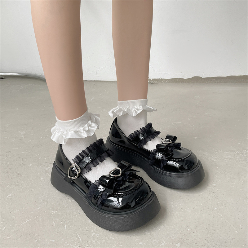 2025秋季新款玛丽珍小皮鞋女鞋日系jk制服软妹大头鞋洛丽塔女鞋