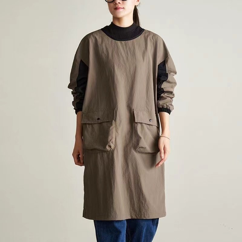 长袖罩衣厨房家用围裙理发宠物咖啡烧烤饭店餐饮防泼水工作服定制,家庭/个人清洁工具,围裙,淘宝优惠券,粉丝福利购,淘宝优惠卷