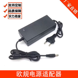 欧规欧标12V48V53.5V54V55V1A 1.1A 1.22A电源适配器充电器POE线