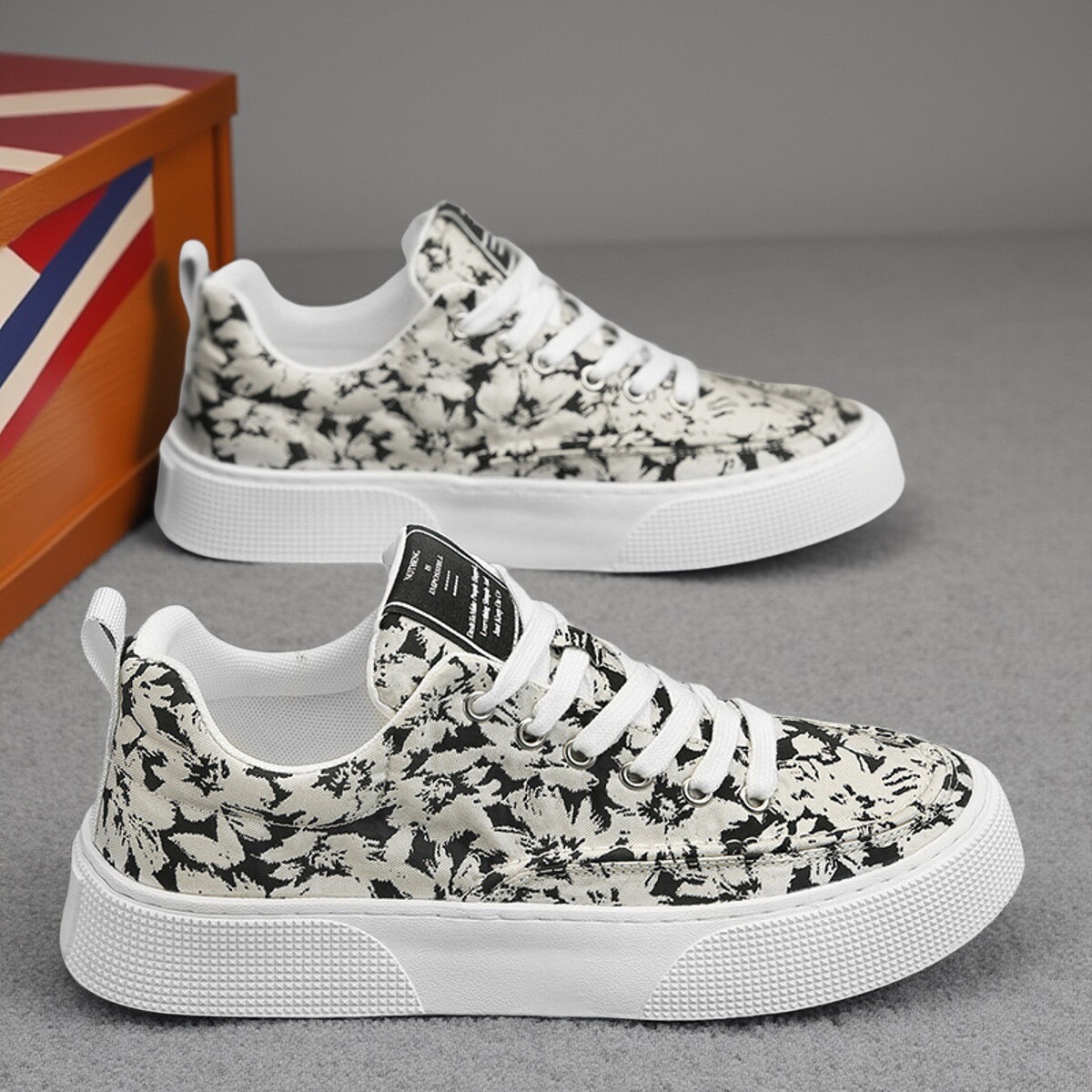 男士低帮帆布鞋休闲潮鞋