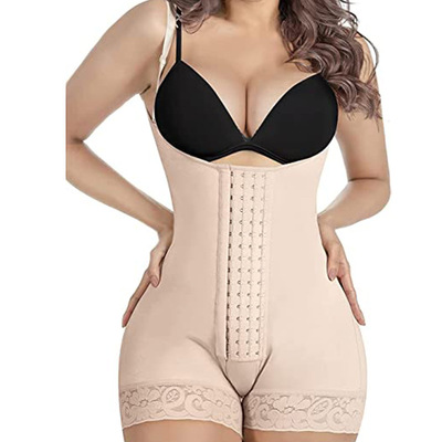 Plus Size S-3XL Corset Bodysuit Shapewear Women Body Shaper