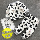 婴儿睡衣冬季 棉袄珊瑚绒加厚宝宝衣服棉服棉衣冬天套装 法兰绒冬装
