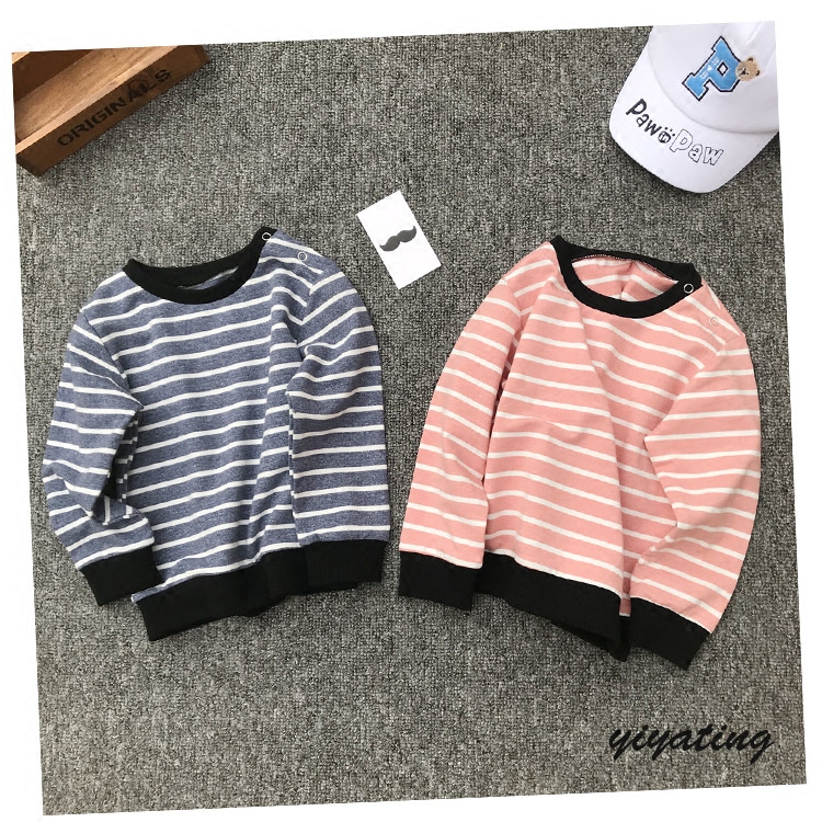 【清仓】婴儿衣服打底衫0-1岁体恤长袖上衣纯棉T恤春秋季男女宝宝