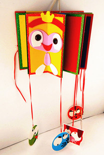 创意DIY灯笼挂饰 自制灯谜 趣味剪贴本 元宵节多功能趣味益智本本