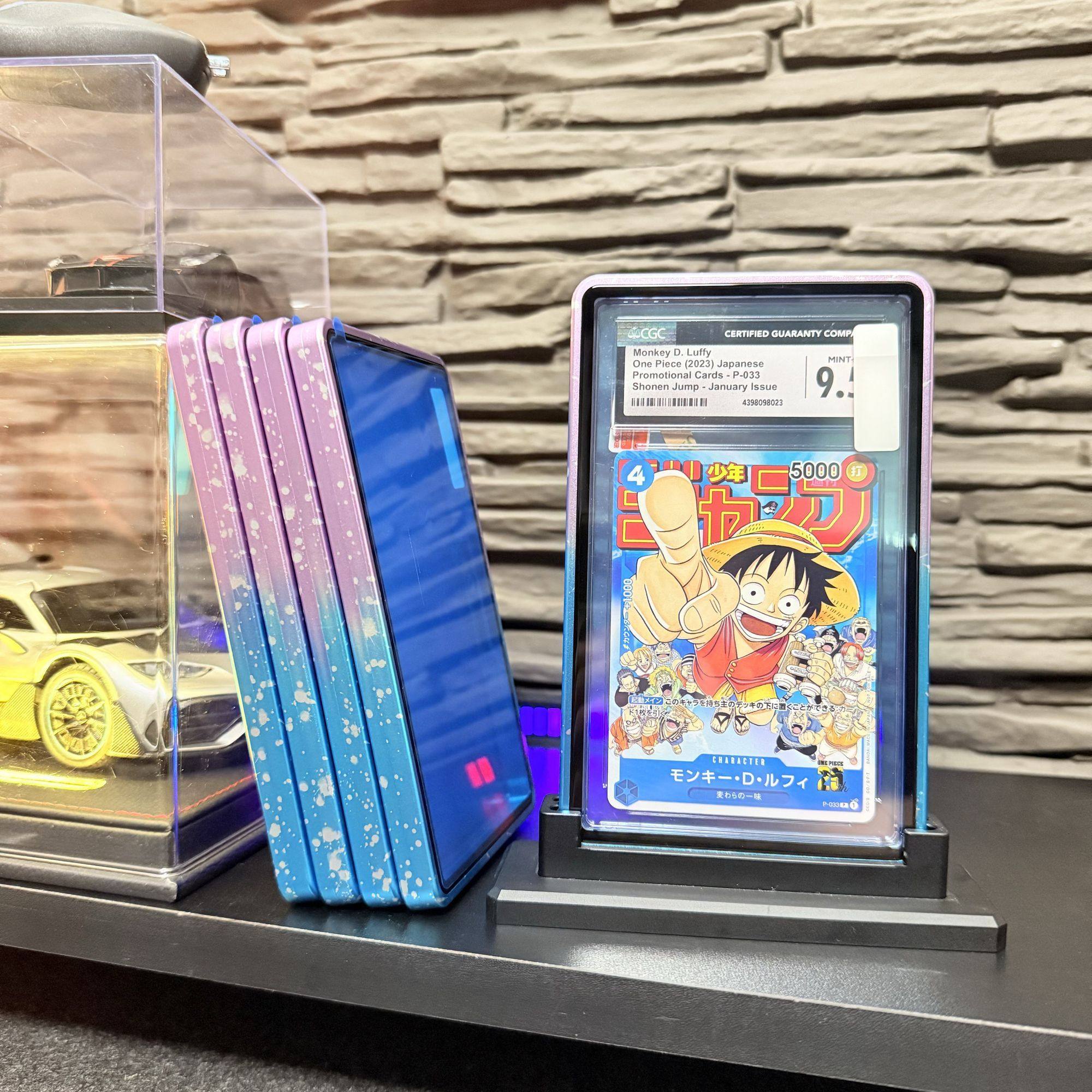 蓝紫雪花磁吸款PSA35pt金属评级卡保护壳宝可梦评级卡防UV展示框,模玩/动漫/周边/娃圈三坑/桌游,桌游卡牌,淘宝优惠券,粉丝福利购,淘宝优惠卷