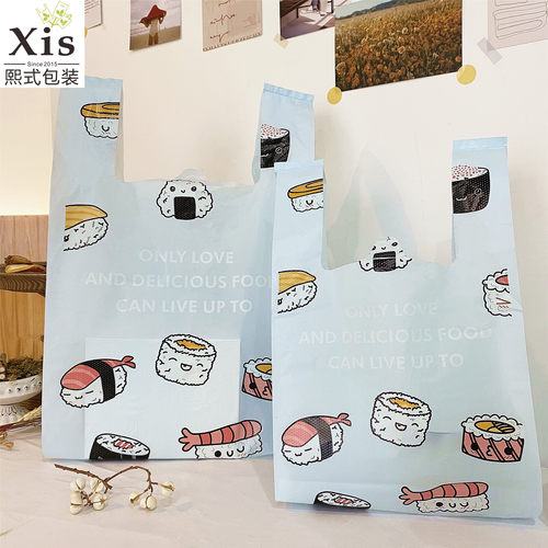 日系寿司外卖打包袋食品级塑料袋