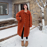 现货2025冬季加厚圈圈毛呢大衣858-P215-K328，女装毛呢外套，2C007