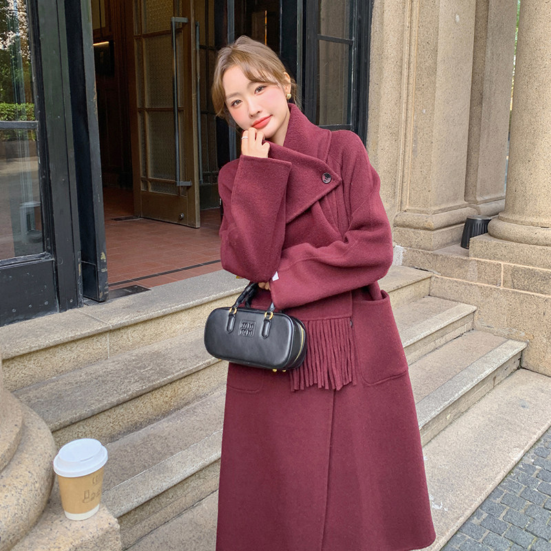 现货2025冬季新款毛呢外套827-P185-K278,女装毛呢外套,2C007