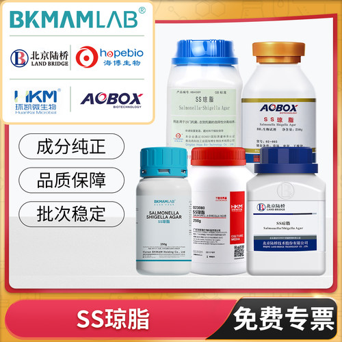 比克曼生物SS琼脂培养基