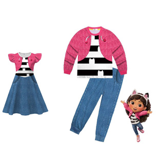 Gabby's Dollhouse盖比的娃娃屋cosplay服装角色扮演春秋女童套装