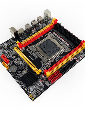 全新昂讯 X79-VG2台式机主板2011DDR3支持服务器E52667v2 2687WV2