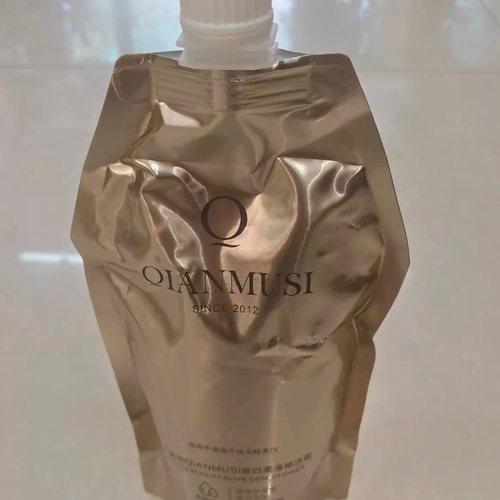 正品千慕丝蛋白柔滑顺滑滋润发膜烫染受损修护干枯毛躁400ml