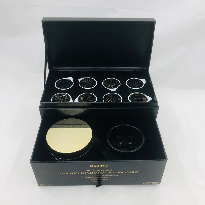 正品優一町菁纯赋活鱼子酱护理套盒改善干枯毛躁营养滋润补水发膜